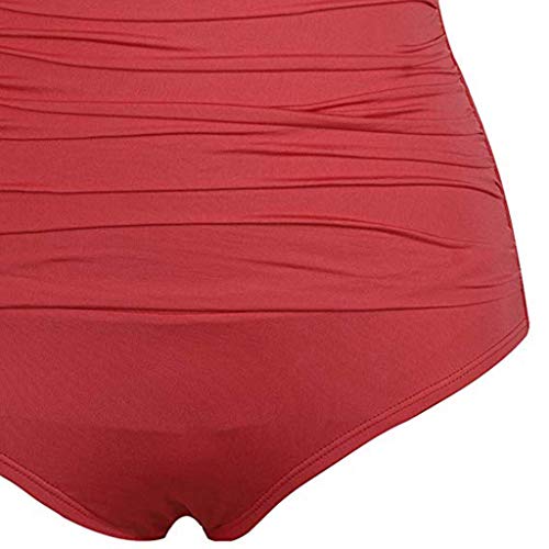 Luckycat Mujer 2019 Push-up Acolchado Bra Bikini Set Bandage Traje de Baño de Playa Color Sólido Bañador Deportivo Traje de Baño de Una Pieza para Mujer Bañadores de Mujer Tallas Grandes Sexy Tankini