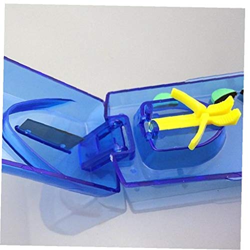 lujiaoshout Píldora Cortador plástico Splitter Divisor con diseño ergonómico para el Corte pequeñas píldoras y Pastillas Azules Grandes