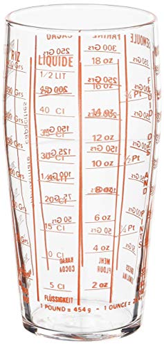Luminarc 1031895 - Vaso de medición, transparente, 8 cm