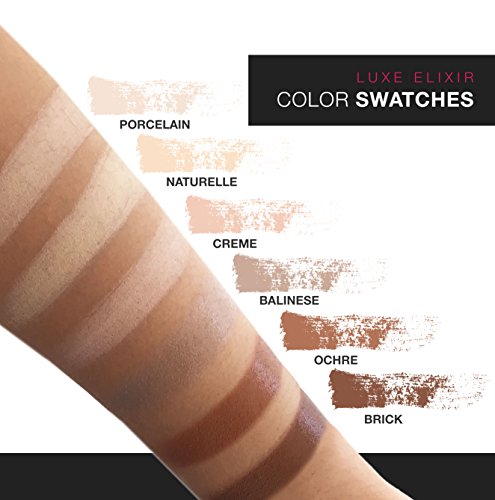 Luxe Elixir Kit Contorno Crema - La mejor paleta de contorno y corrector cremoso con crema lisa pigmentada - Incluye guía de contorno paso a paso