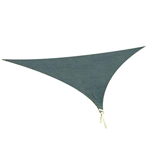LXHONG-Malla Sombra De Red Diseño De Triángulo Anti-Ultravioleta Cifrado Tejido Jardín Máscara De Sombra Protector Solar, 2 Colores, 3 Tallas (Color : Green3x3x3m)