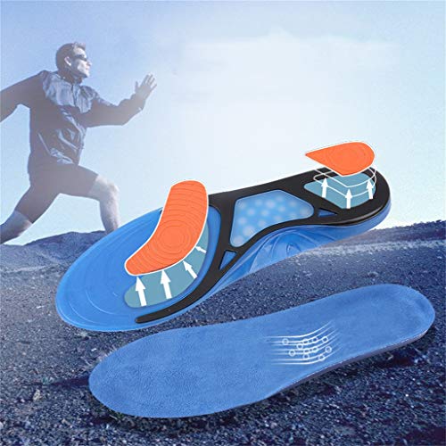 LXQGR Footactive Comfort - para El Dolor De Talón, Espolones, Fascitis Plantar, Dolor De Rodilla Y Espalda - ¡Plantillas (Tamaño : 45-50)