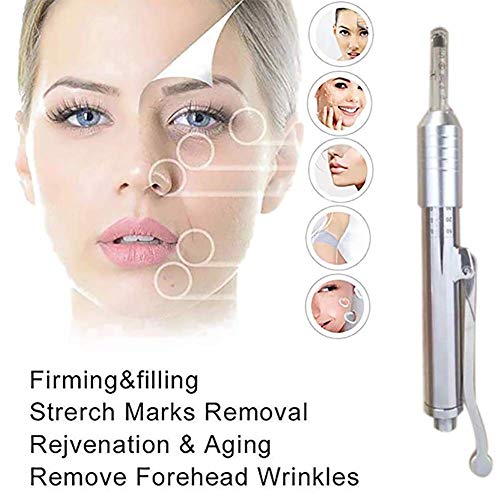 LZDYC Pluma de inyección de ácido hialurónico, nebulizador sin Aguja, no invasivo, indoloro, antienvejecimiento, Equipo Antiarrugas, suplemento Profundo Rico en nutrientes