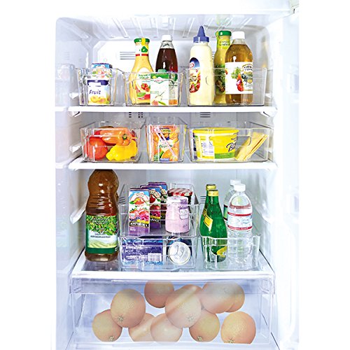 M Home Organizador de 9 Latas para Frigorífico, 35x14x10 cm