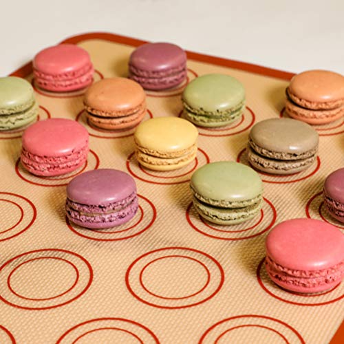 Macarons Alfombrillas de silicona para hornear (42 x 29,5 cm) (2pcs)