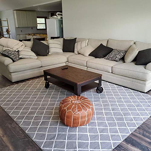 Maison de Marrakech - Funda para puf, diseño marroquí, color cuero