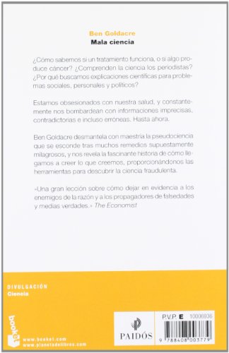Mala ciencia: No te dejes engañar por curanderos, charlatanes y otros farsantes (Divulgación)