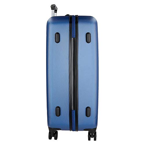 Maleta Mediana rígida 70cm Roll Road Camboya Azul