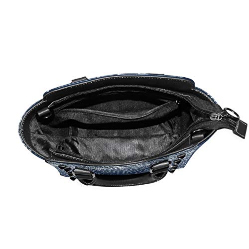 MALPLENA - Bolso de mano de trabajo con patrón de textura, clásico, para tejer