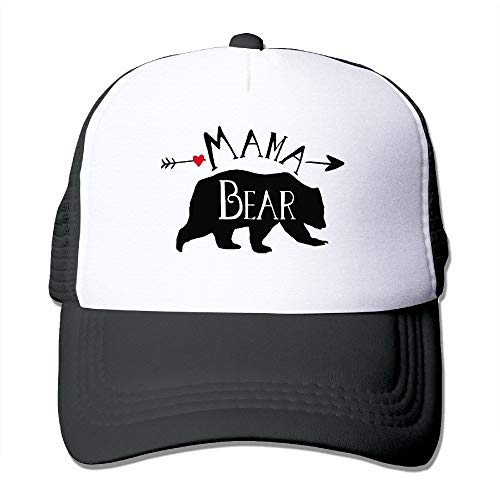 Mama Bear Adult Girl Hiphop Adjustable Athletic Custom New Hat for Men and Women