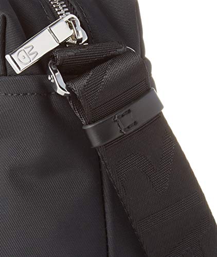 Mandarina Duck Daphne, Bolsa de mensajero para Mujer, Negro (Black), 10x10x10 Centimeters (W x H x L)