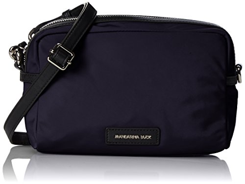 Mandarina Duck Hunter Tracolla - Bolso bandolera para mujer (6,5 x 13,5 x 21 cm), color Azul, talla 6.5x13.5x21 cm (B x H x T)