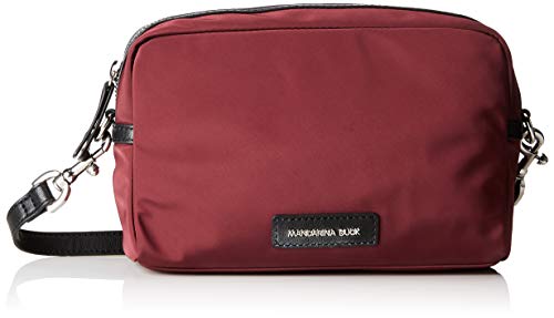 Mandarina Duck Hunter Tracolla - Bolso bandolera para mujer, color violeta (Vineyard Wine), 6,5 x 13,5 x 21 cm