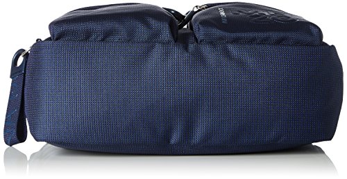 Mandarina Duck Md20 Minuteria, Bolso bandolera para Mujer, Azul (Dress Blue), 10x21x28.5 cm (B x H x T)