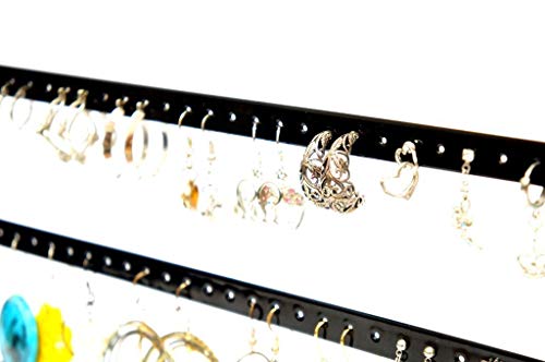 Mango Steam Organizador de Joyas para Pendientes, Negro