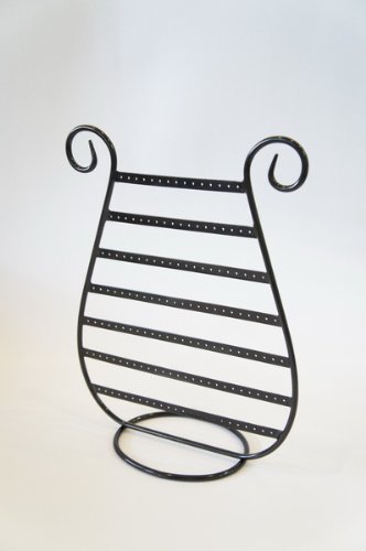 Mango Steam Organizador de Joyas y Pendientes (Negro)