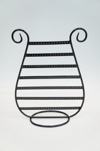 Mango Steam Organizador de Joyas y Pendientes (Negro)