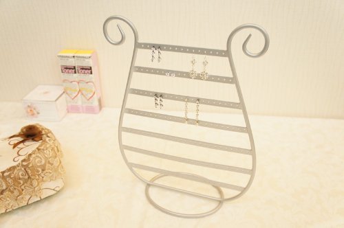 Mango Steam Organizador de Pendientes y Joyas (Plateado)