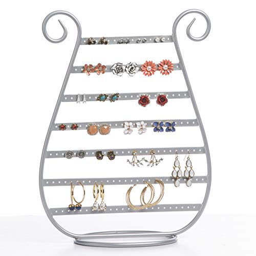 Mango Steam Organizador de Pendientes y Joyas (Plateado)