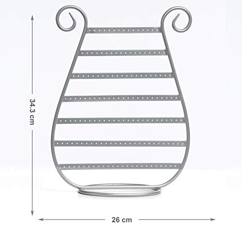 Mango Steam Organizador de Pendientes y Joyas (Plateado)