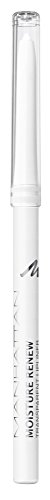 Manhattan Moisture Renew - Lápiz de labios transparente para el cuidado de la humedad de larga duración, color transparente 001, 3 x 0,26 g