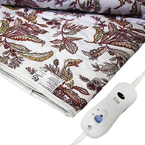 Manta térmica de algodón EcoSapiens, 100% Seguro, Chapa eléctrica 150 x 90 cm