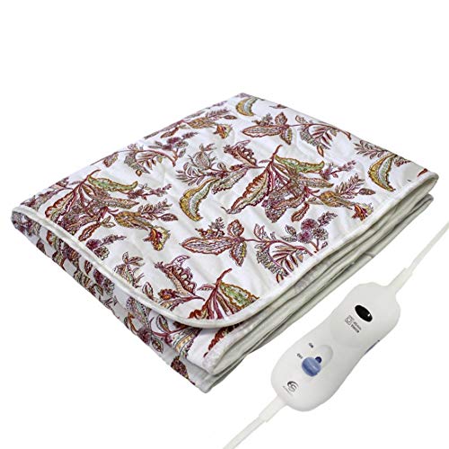 Manta térmica de algodón EcoSapiens, 100% Seguro, Chapa eléctrica 150 x 90 cm