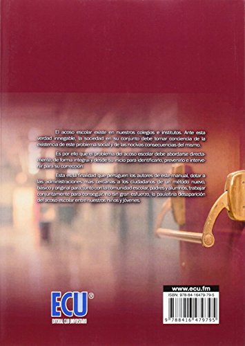 Manual para la prevención, identificación e intervención contra el acoso escolar