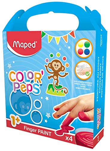 Maped 812510 - Pintura de dedos