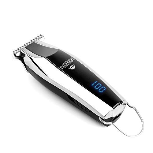 Maquina Cortapelos Original T-BLADE PRO Trimmer Cortadora Recargable pelo Barba y corporal especial barberías peluquería uso personal y profesional,Pantalla LED High powerful motor.
