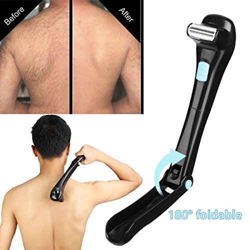 Máquina de afeitar eléctrica Razor Y.F.M Body Trimmer Razor Profesional Groomer Body & Back Razor para hombres 180 ° plegable Diseño de herramienta de bricolaje