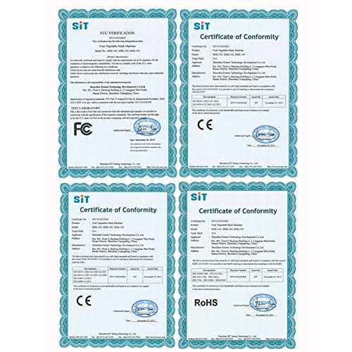 Máquina de mascarilla facial natural, Máquina de belleza automática, Mascarilla de limpieza de plantas naturales multifuncional, tabletas de colágeno, para la piel facial/ocular(Blanco)