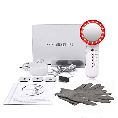 Máquina para dar forma al cuerpo, Quemador de grasa Pérdida de peso del vientre Eliminación de grasa Masajeador Ultrasónico EMS LED ION Dispositivo reafirmante