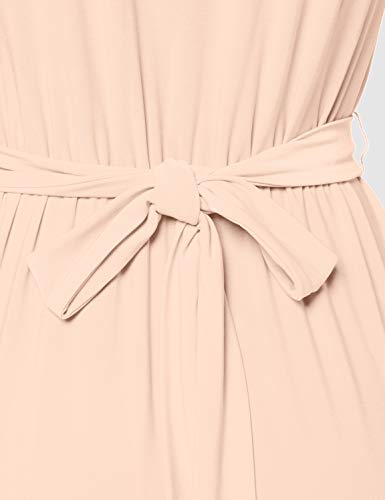 Marca Amazon - find. Mono Fluido de Manga Corta para Mujer, Rosa (Blush), 40, Label: M