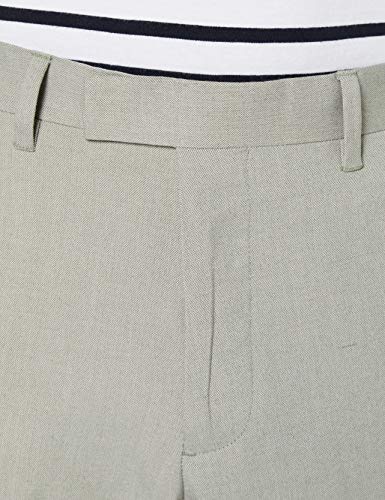 Marca Amazon - find.. Pantalones Clásicos para Hombre, Verde (Sage Light Green), 34W / 32L, Label: 34W / 32L