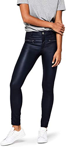Marca Amazon - find. Pantalones Mujer, Negro, 48, Label: 3XL