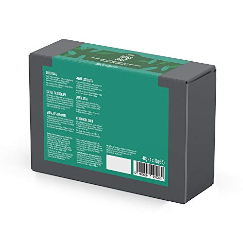 Marca Amazon - Happy Belly - Salvia seca, 4x12g