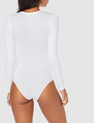 Marca Amazon - MERAKI Trajecito de Algodón Mujer, Blanco (White), 3XL, Label: 3XL