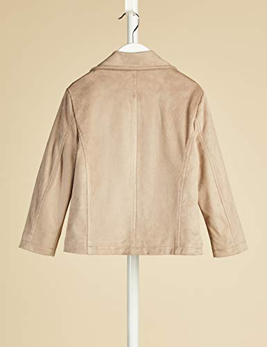 Marca Amazon - RED WAGON Abrigo Niñas, Beige, 122, Label:7 Years