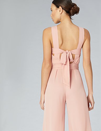 Marca Amazon - TRUTH & FABLE Mono de Noche sin Mangas Mujer, Rosa (Pink Soft Pink), 36, Label: XS