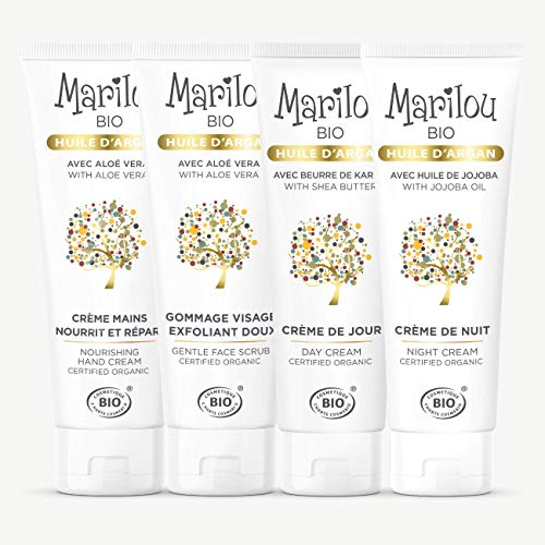 Marilou Bio Crema de noche con argán, tubo de 50 ml