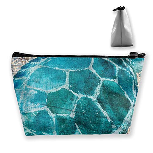 Marine Turtles Animal Sea Turtle Zipper Bag Coin Organizer Makeup Costmetic Bag Office Storage