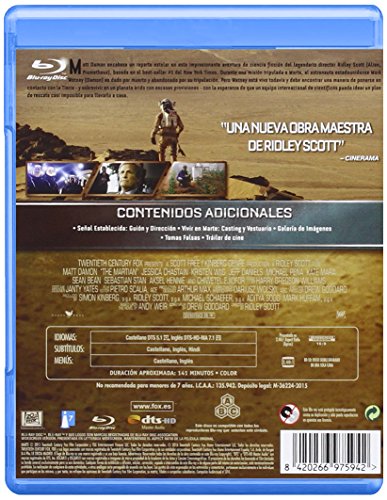 Marte Blu-Ray [Blu-ray]