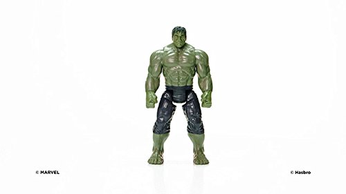 Marvel- Hulk with Titan Hero Power FX Port Series, Color Azul, Verde (Hasbro E0571EU4)