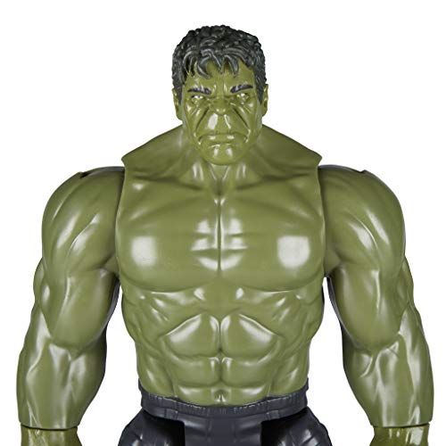 Marvel- Hulk with Titan Hero Power FX Port Series, Color Azul, Verde (Hasbro E0571EU4)