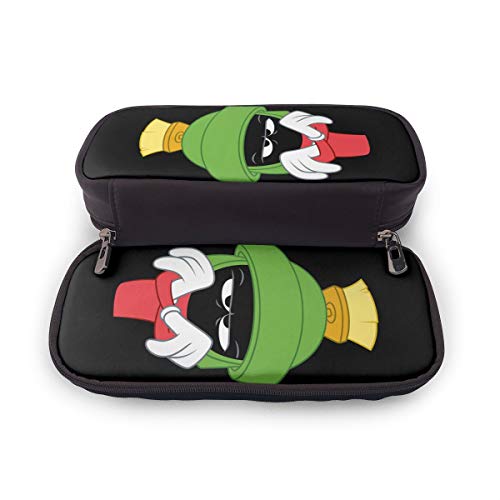 Marvin The Martian Planet Estuche para lápices, de gran capacidad, estuche para lápices, estuche para lápices, estuche con múltiples compartimentos para niños y niñas