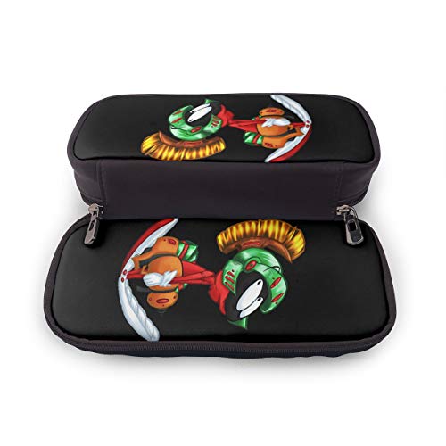 Marvin The Martian Planet Estuche para lápices, de gran capacidad, estuche para lápices, estuche para lápices, estuche con múltiples compartimentos para niños y niñas