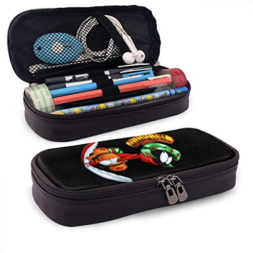Marvin The Martian Planet Estuche para lápices, de gran capacidad, estuche para lápices, estuche para lápices, estuche con múltiples compartimentos para niños y niñas