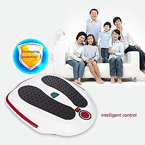 Masajeador De Pies, Estimulador De Masaje Portátil Vibración Aplicar Caliente Más Puntos De Acupuntura De Calor para Promover La Circulación Sanguínea (34.5 * 31 * 13Cm)