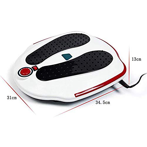 Masajeador De Pies, Estimulador De Masaje Portátil Vibración Aplicar Caliente Más Puntos De Acupuntura De Calor para Promover La Circulación Sanguínea (34.5 * 31 * 13Cm)